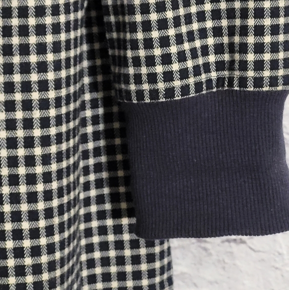 BCBGENERATION Checkered Blazer with Pockets - Picture 4 of 11
